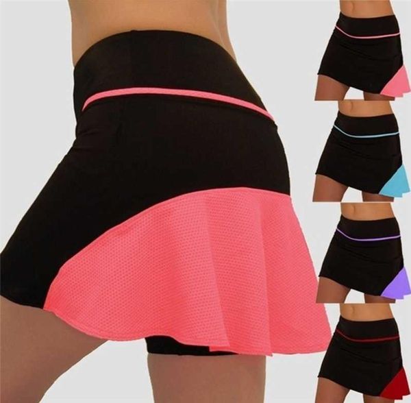 Performance Skorts Active Skirts Gonnes Womens Womens Plus size Womens Womens Funno Tennis Golf Allenamento Sport Abiti naturali 2104073368130