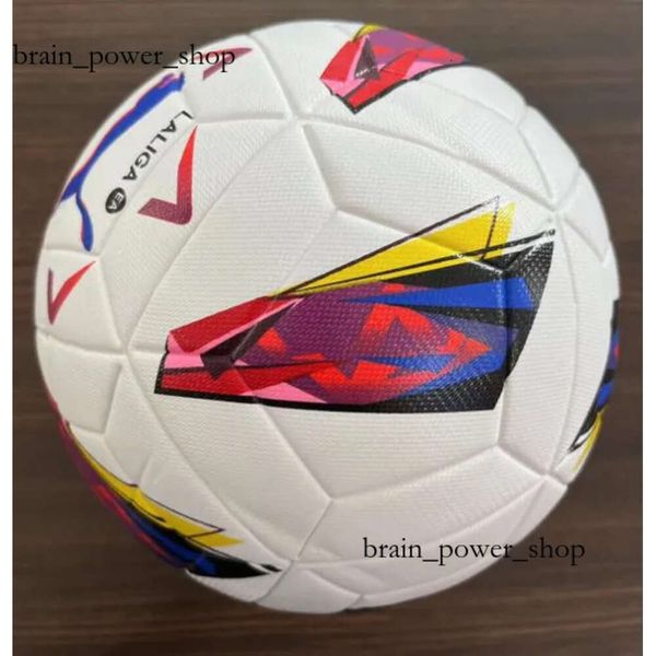 PU Designer Laliga League 2023 2024 Soccer Ball Size 5 Высокий матч высокий матч Liga Premer Finals 23 24 футбол (Ship the Balls без воздуха) 924