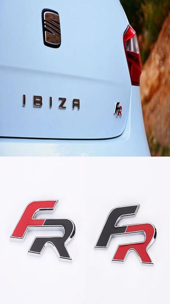 Estilo de carros de alta qualidade FR Badge Car Sticker para assento Leon fr cupra ibiza Seat Cordoba Altea Mk Exeo Formula Car Acessórios de carro1486439