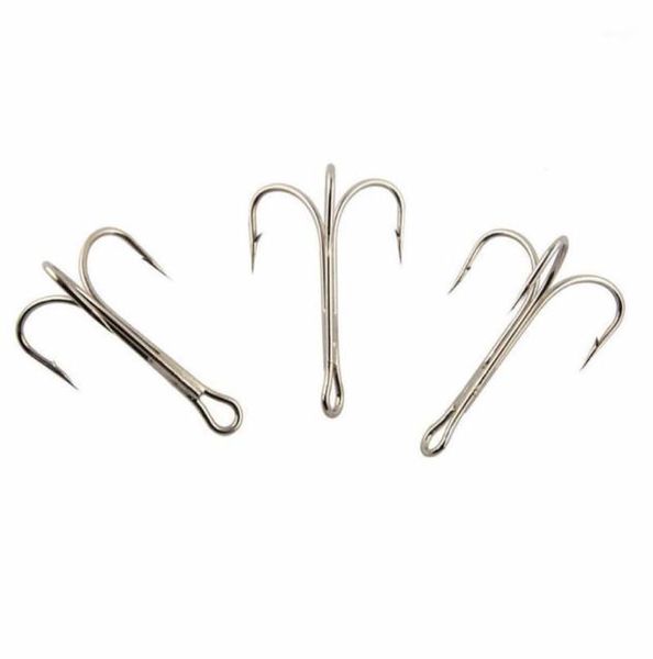 Easy Catch 100pcs 3551 Angelhaken Big Game Fishing Treble Hooks Künstliche Köder Fishhooks Größe 60 70 80 10012817934