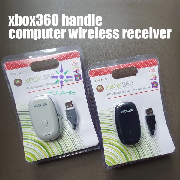 Аксессуары ПК Беспроводной контроллер Игровой USB -приемник Adapter для Microsoft Xbox 360 для Windows XP/7/8/10/11/Tesla Motors