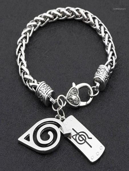 Konoha Ninja Village Logo Lion Sfrigera Bracciale classico GEOMETRIC CHANMS BRACELETS BRACELETS FASHITY1129779431312