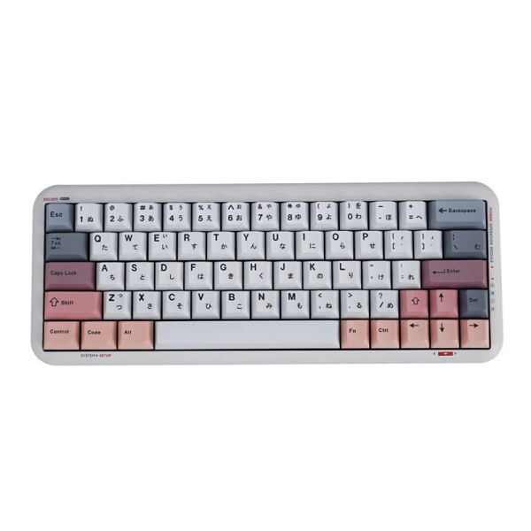 Accessori Akira US/JP 129/23 Chiavi del profilo ciliegia KeyCaps PBT Materiale PBILE 5Cap di sublimazione Dye per tastiera MX Switch Mechanical Tastiera