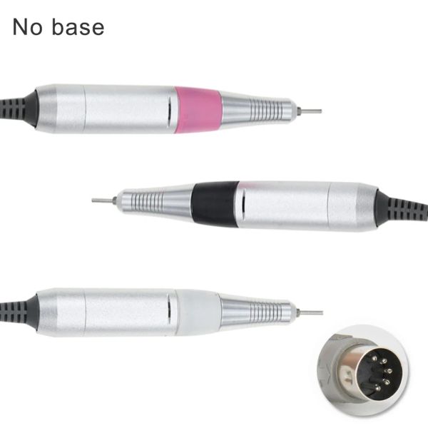 Bohrer Pro Electric 35000 U / min Nagelbohrmaschine Edelstahl Griff weiß rosa schwarz 3 Farbauswahl Accessoire Nail Art Tool