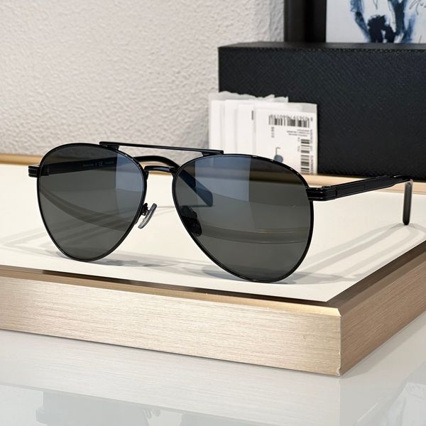 Sonnenbrille für Männer Frauen Retro Eyewear A58s Modedesigner Reisen Strandstil Brillen Anti-Ultraviolett Klassiker CR39 Board Oval Metal Full Rahmen zufällige Box