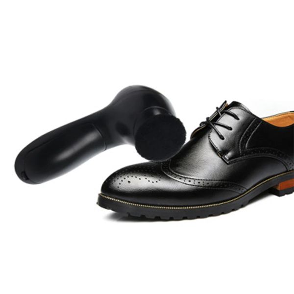 Ausrüstung 2 Geschwindigkeiten Einstellbarer tragbarer automatischer Elektromaner verwendet Pinsel Shine Polither Schuhe Reinigen Pinsel -Kit für Lederbeutel