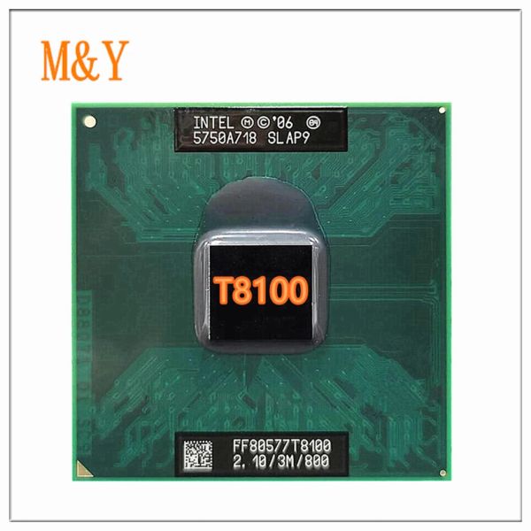 CPUS CORE 2 DUO T8100 2.1GHZ 3M 800 ДВОЙНА