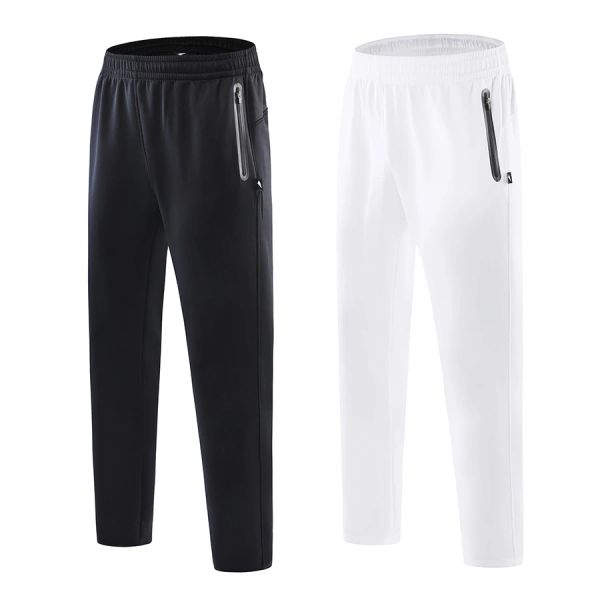 Pantaloni hq uomini bianchi/neri che allenano pantaloni che gestiscono sport jogger jogging da basket pantaloni esercitazioni di fitness pantaloni lunghi pantaloni sciolti