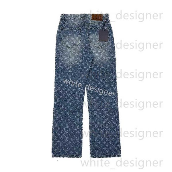 Designer Men jeans jeans jeans designer ricamato 24ss primavera/estate New Soft Elastic Slim Fit Junior Pants