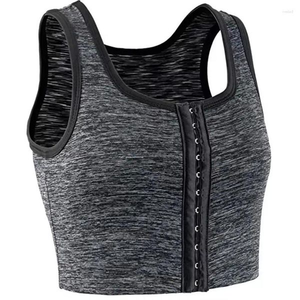 Frauen Shaper 3 Reihen Zentraler Verschluss Brustbinder Tanktop -Dessous Plus -Size -Abfall Trainer Körper Schweißanzug Shaper Korsett Strumpfhosen Tops für