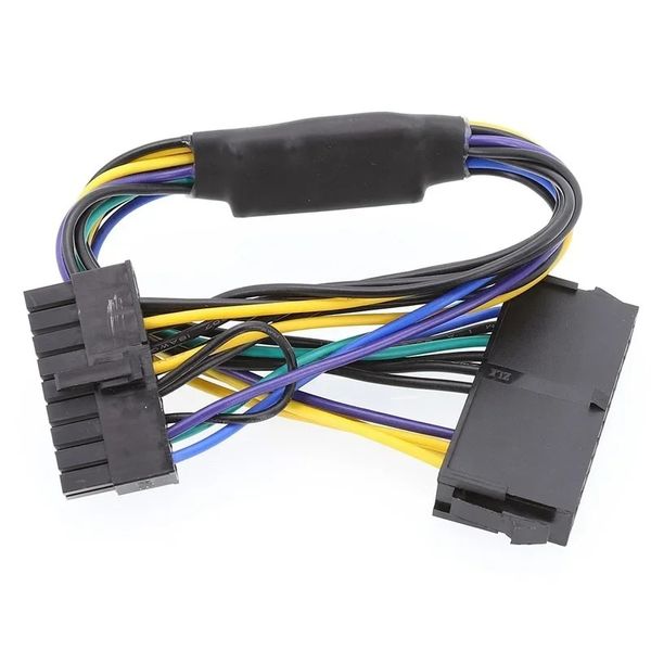 PSU comum ATX 24pin para HP Z420 Z620 Cabo de conversor adaptador 18pin de 18pin com chipset de impulso de tensão 30cm 18awg