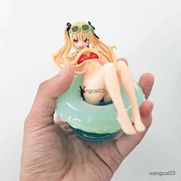 Actionspielzeug Abbildungen 9cm Puppenmodell Wie man eine langweilige Freundin Anime Girl Figur Eriri Spencer Samura Schwimmkreis Dekoration Spielzeug Geschenk anzieht