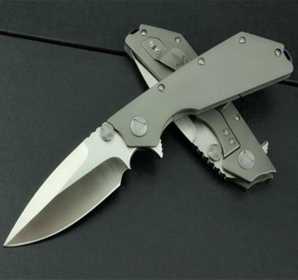 Mt Doc Death of Contact D2 TC4 Titanium Hunting Pocket Knife Collection Knives Teol de Natal para Men Pocket Tool1808273