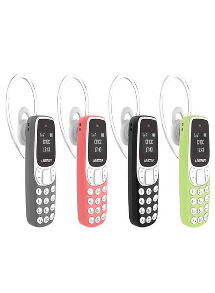 L8STAR BM10 Atualização BM90 Mini Telefone Bluetooth Dialer Headphones SIMTF Card Phone desbloqueado com telefones de mudança de voz para celular para 7001048