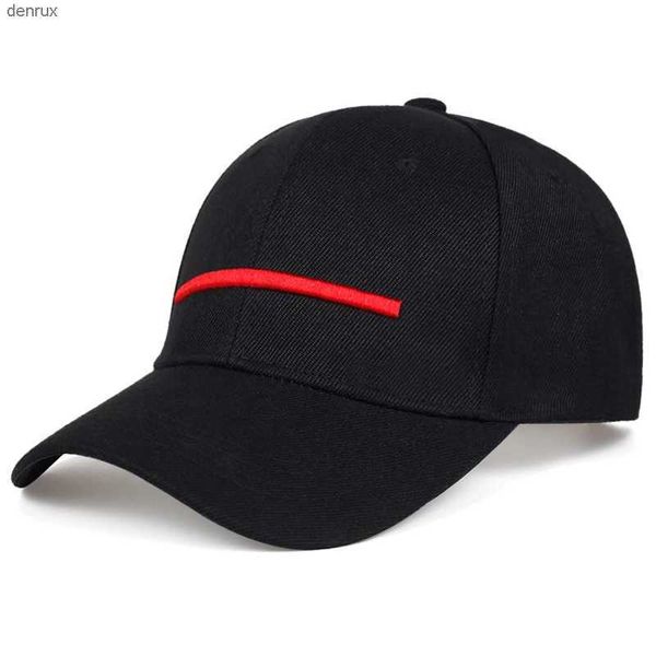 Ball Caps Nuova parola ricamo da baseball berretto da baseball classico semplice cappello a punta di moda hip hop cappello da uomo e donna universale golf hatsl240413