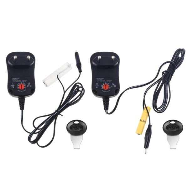 Adaptadores Cabo do eliminador da bateria da UE Substitua a bateria AAA AA por luzes de férias Walkie Talkie Supply Cable para DC 3V 4.5V 6V 9V 12