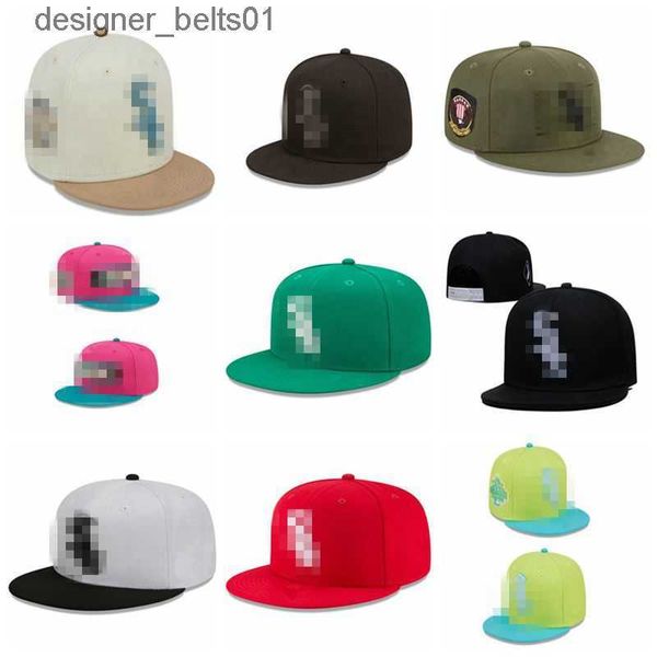 Ballkappen White Soxes- Buchstabe Baseball CS Snback Hüte für Männer Frauen Hip Hop Casquette Hut Neueste Marke Sommerstile C240413