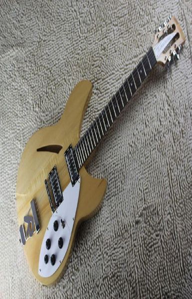 Semihollow Ricken 360 Gitar 12 Strings Rick Burlywood Elektro Gitar Ra Tail4888498