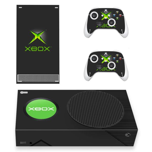 Adesivos capa de adesivo de pele de design personalizado para o console Xbox Série S e 2 controladores Xbox Series Slim Skin Skiny Vinyl