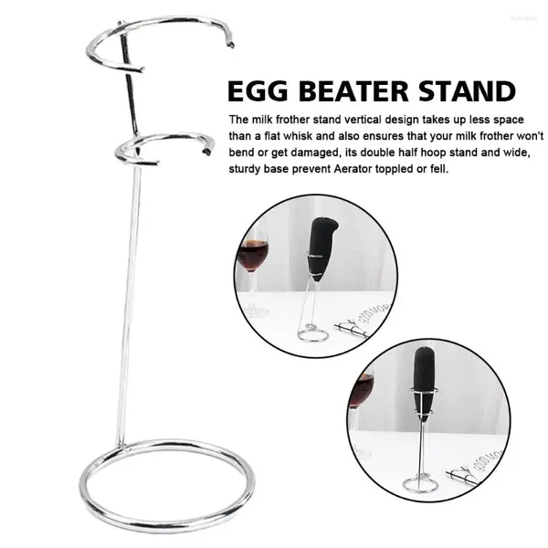 Кухня для хранения яиц -битер стенда из нержавеющей стали кофейная стойка Поддерживает блендер для молока рука