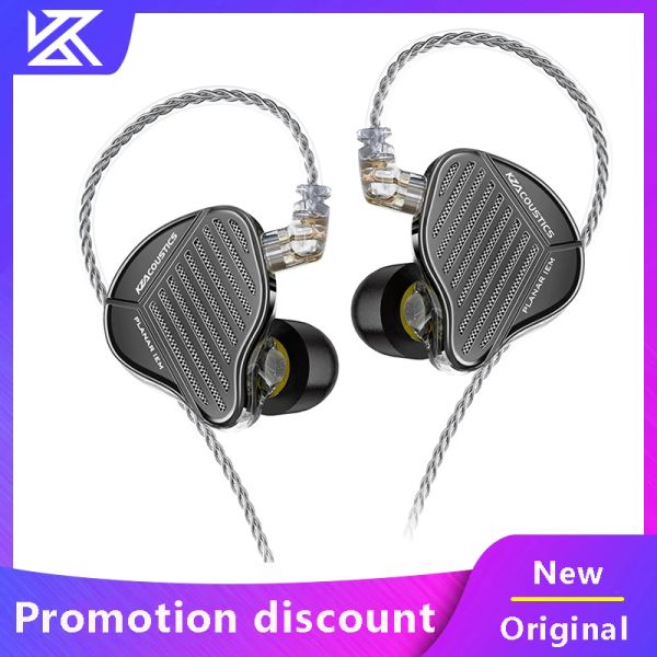 Ausrüstung KZ PR1 Pro Wired Earphone 13,2mm Planarfahrer Magnetic IEM Kopfhörer HiFi Bass Inar Ohrhörer Sport Musik Headset AS16 Pro