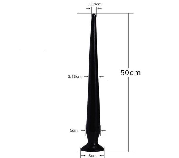 50cm Super Long Anal Butt Plug Plug Prostate Massager Snake Dildo Anus Masturbator Produtos Adultos Trinquedos Sexuais para Man Woman6522544