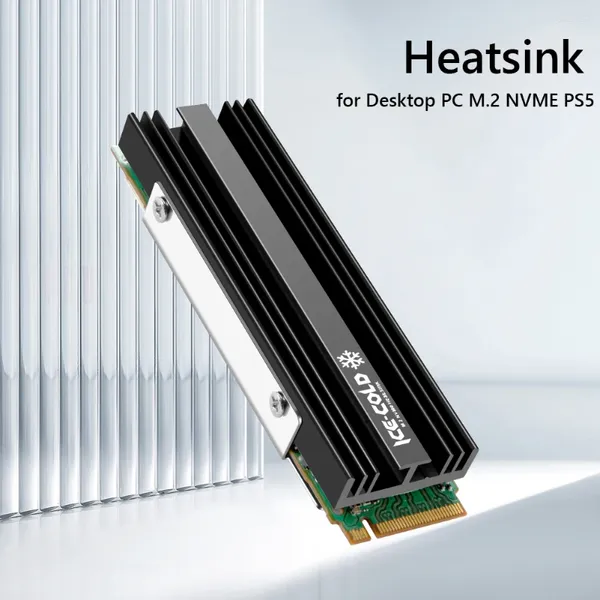 Компьютерное охлаждения M.2 NGFF NVME 2280 SSD HEATSINK с силиконовым тепловым накладным дисковым дисковым дисковым дисковым дисковым
