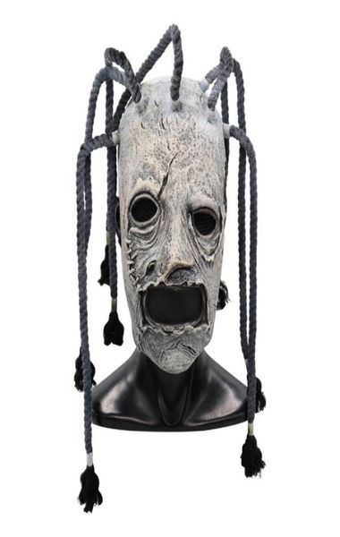 Filme Slipknot Corey Cosplay Máscara Costume de látex Props adultos Halloween Party Fancy Dress7279977