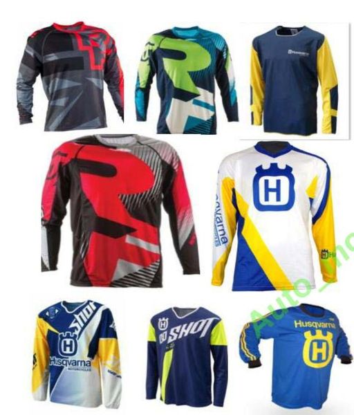 Nuovo arrivo RF Bike Abbigliamento Bike Serie di ciclismo Jersey arancione arancione top top in discesa motociclette motociclistica Offroad Fox TL6952551