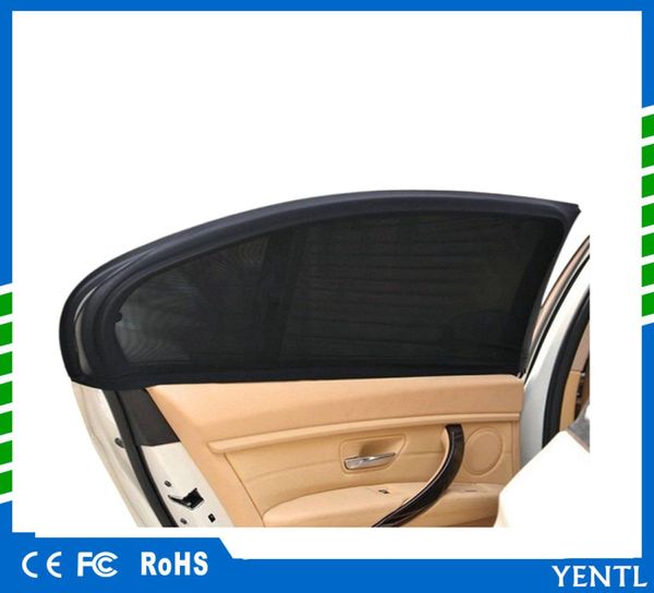2 X Auto Strada posteriore Finestra posteriore Copertina di copertura Visor Sfida Sun Bola UV Finestra laterale Sun Shade Mesh Fabric Shield Uv6345835