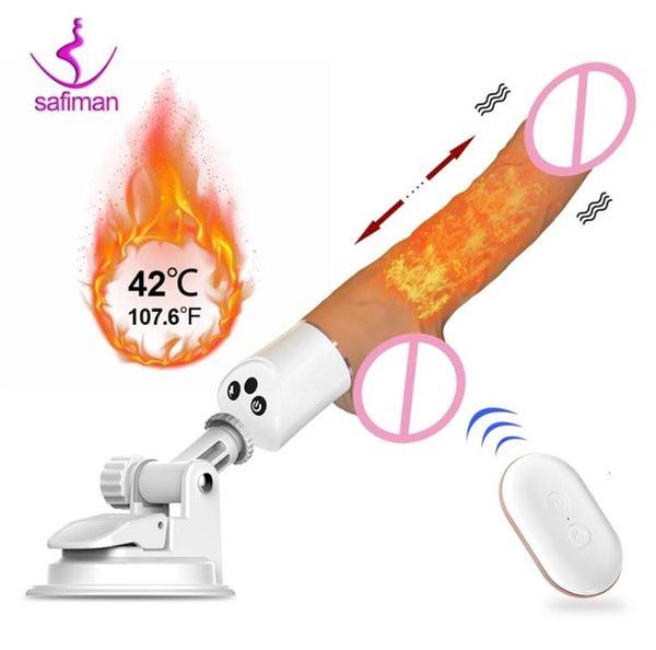 Massager sex massaggio automatico spinta di dildo g spot vibratore con giocattoli per la tazza di aspirazione per donne ad adulti divertimento vibratore anale orgasm2805450687