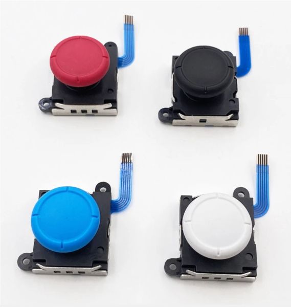 Joysticks 20pcs per NS Switch OLED Sensore Stick analogico 3D Sostituzione in fase di fasce di joystick per la riparazione del controller Lite Joycon