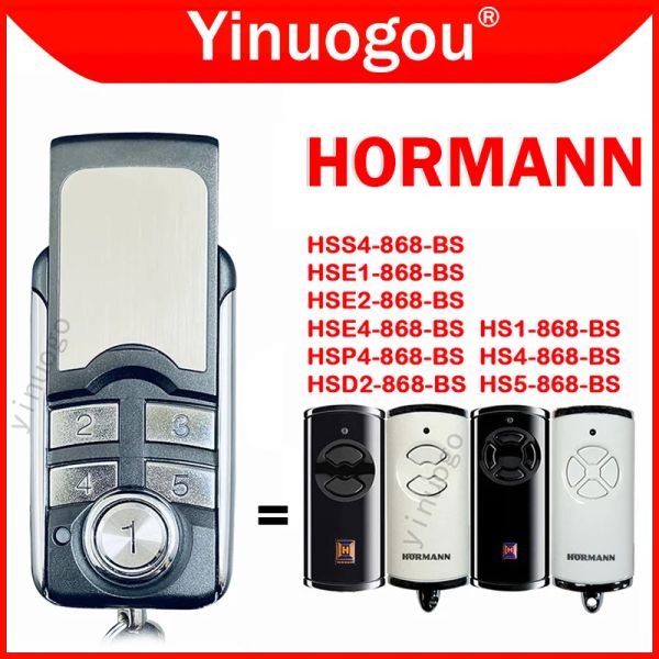 Anelli per Hormann bisecur HSE2 HSE4 HSE1 HS4 HS5 HS1 HSP4 HSD2 HSS4 868 BS Garage Remote Control Duplicator Gate Apri portachiavi apri