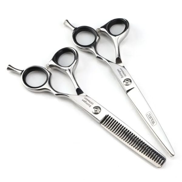 Tesoura de cabelo profissional de 6 polegadas Rainning barbeiro cortando tesouras de tesoura de tesoura Tooldress Scissors para estilo de cabelo de salão