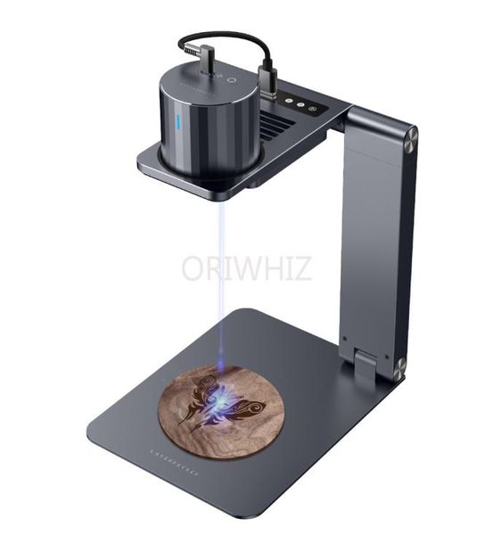 LaserPecker Pro Laser Gravador 3D Impressora portátil Mini Máquina de Gravura Desktop Etcher Cutter com Bracket3378745