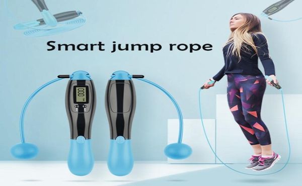 28M Jump Seil Elektronisch intelligentes Zählen drahtloses Überspringen Seil Abnehmen Fitnesstraining Jumping Cuerda Deporter8650488