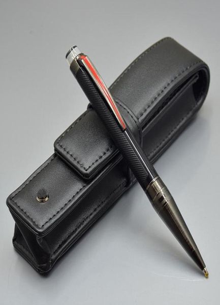 Promotion Luxus Metallharz -Kugelstift mit Crystal Flat Top Stationery Office Business Schreiben Sie Geschenkstifte mit Nachfüllbox Option5827112