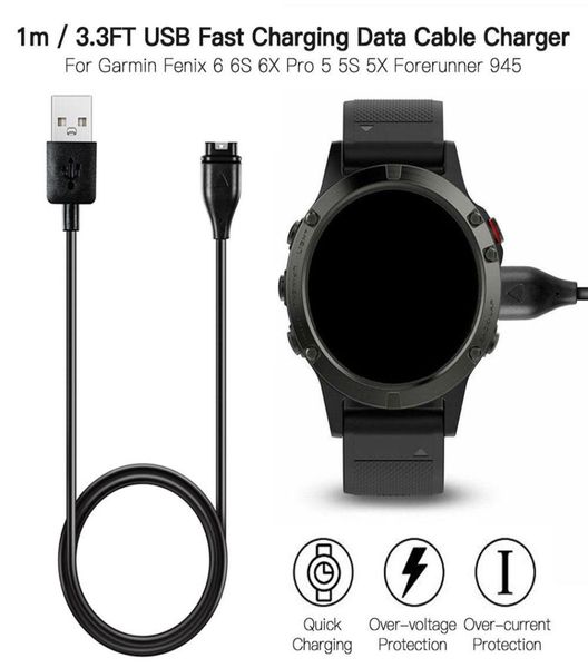 Cavo di ricarica per Garmin Fenix 6 6S 6x Fenix 5 5S 5X Forerunner 935 Quatix 5 5 Sapphire Vivoactive 33751702