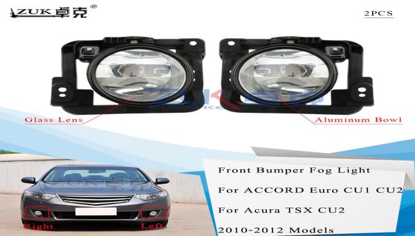 Zuk ön tampon sis fog lambası Honda Accord için Euro Acura TSX 2012 2012 2012 CU1 CU2 Sisli Sisli Reflektör 9586823