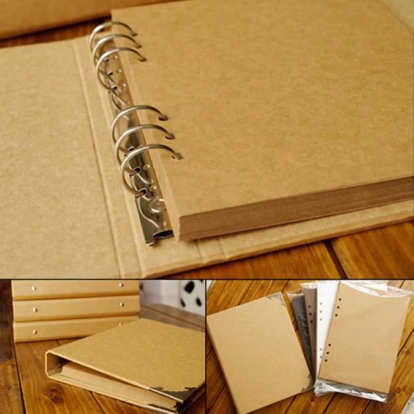 Albums Cover Blank Cover Looseleaf Craft Paper Album Graffiti Diary Photoalbum Album fotografico fai -da -da -te album scrapbooking nuziale album