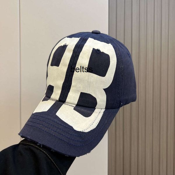 Designer Baseball Cappello Double B Graffiti Coppia di stampa Fashion Hun Shade Duck Lingua Cappello Trendy Paris Cappello
