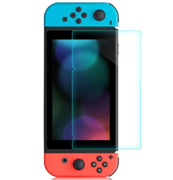 Nintendo Switch için Temperli Cam Ekran Koruyucu Koruyucu Film Kılıfı Kapak 25D 9H Konsol Consola NS Accessories2561463