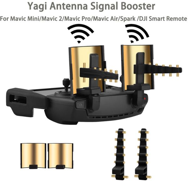 Droni Droni Controller Yagi Antenna Signal Booster Range Extender per DJI Mavic Air / Mavic 2 / Mavic Mini SE / Mavic Pro