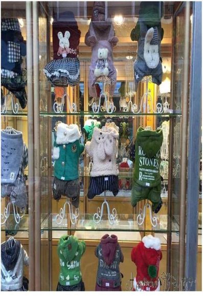 Mannesequins de cão de metal de qualidade Exibir cabides Torsos Doll Pet Clothing Mannequin Stand Quali Bbyeks9085532