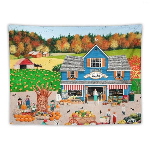 Taquestres The Old Country Store Tapestry Decoration for Home Wall Bed Room