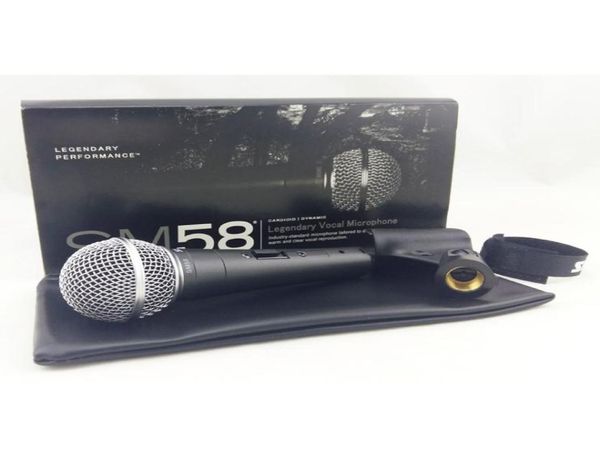 Top -Qualität und schwerer Körper SM58S SM 58S Vocal Karaoke Handheld Dynamic Kabelmikrofon Real Transformator in MIC9936587