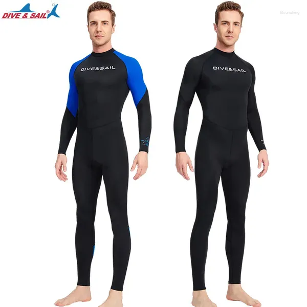 Costumi da bagno da bagno lycra wetsuit uomini sottili asciugatura rapida costume da bagno immersioni in un pezzo che nuota snorkeling surf sul surf cool crimine solare guardia