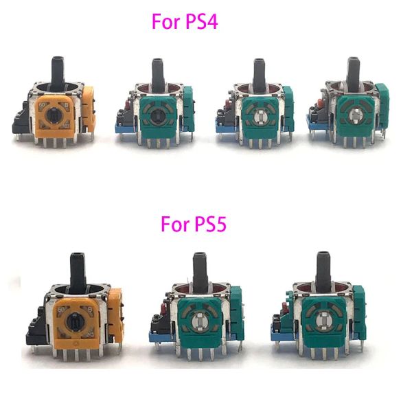 Acessórios 20pcs OEM original para PS4 PS5 3D Rocker Joystick Exis Analog Sensor Substituição para Sony PlayStation 4 Controlador sem fio