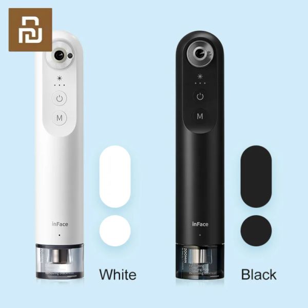 Accessori Nuovo YouPin Visual Blackhead Hemover Remover Violo per la pulizia del viso Acne da 5 megapixel per microscopio Volta di bellezza Strumento per la cura della pelle di bellezza