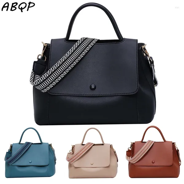 Umhängetaschen Crossbody Bag Frauen Mode einfach PU Leder Pure Color Messenger Dame Reise Frühlings Sommer großer Kapazität Handtasche